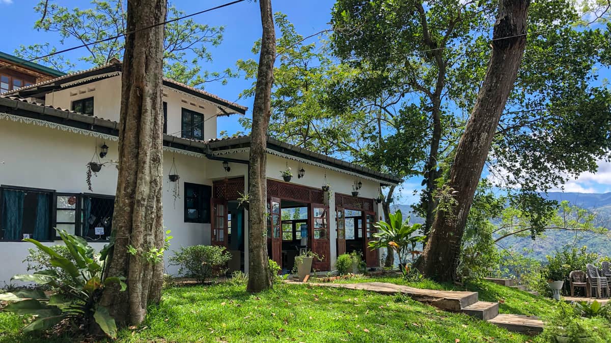The Lake View house, which can be taken on its own for seven guests